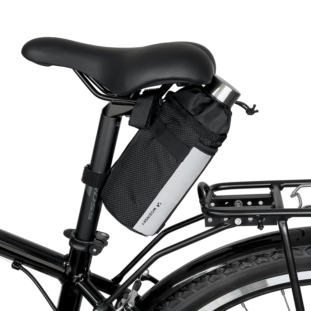 Wozinsky Thermal Bottle Bag for Bike or Scooter 1L Black (WBB29BK)