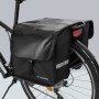 Wozinsky Double Bike Pannier for Trunk 28L Black (WBB34BK)