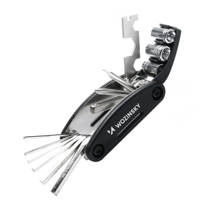 Bicycle repair tool set